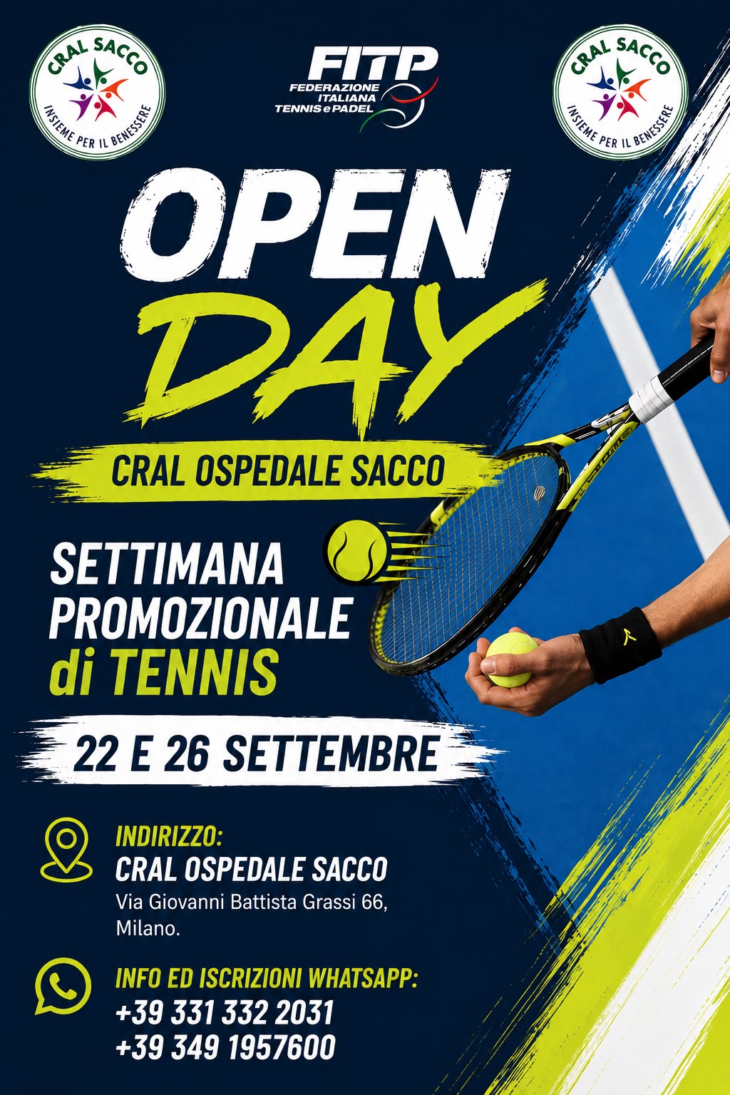Open Day  - Tennis